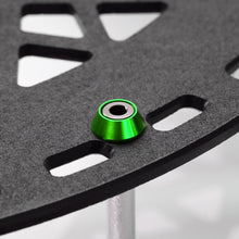 Load image into Gallery viewer, Anodized M5 Aluminum Washers - packets of 4 pieces.