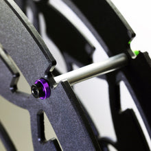 Load image into Gallery viewer, Anodized M5 Aluminum Washers - packets of 4 pieces.