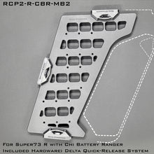 Load image into Gallery viewer, RAID RCP2 CBR downtube adaptable with Gen 1 Chi Battery Ranger for Super73 R/RX