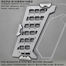 Load image into Gallery viewer, RAID RCP2 CBR downtube adaptable with Gen 1 Chi Battery Ranger for Super73 R/RX
