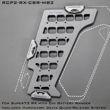 Load image into Gallery viewer, RAID RCP2 CBR downtube adaptable with Gen 1 Chi Battery Ranger for Super73 R/RX