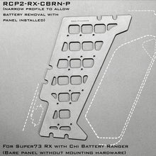 Load image into Gallery viewer, RAID RCP2 CBR downtube adaptable with Gen 1 Chi Battery Ranger for Super73 R/RX
