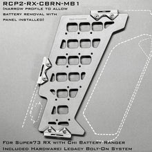Load image into Gallery viewer, RAID RCP2 CBR downtube adaptable with Gen 1 Chi Battery Ranger for Super73 R/RX
