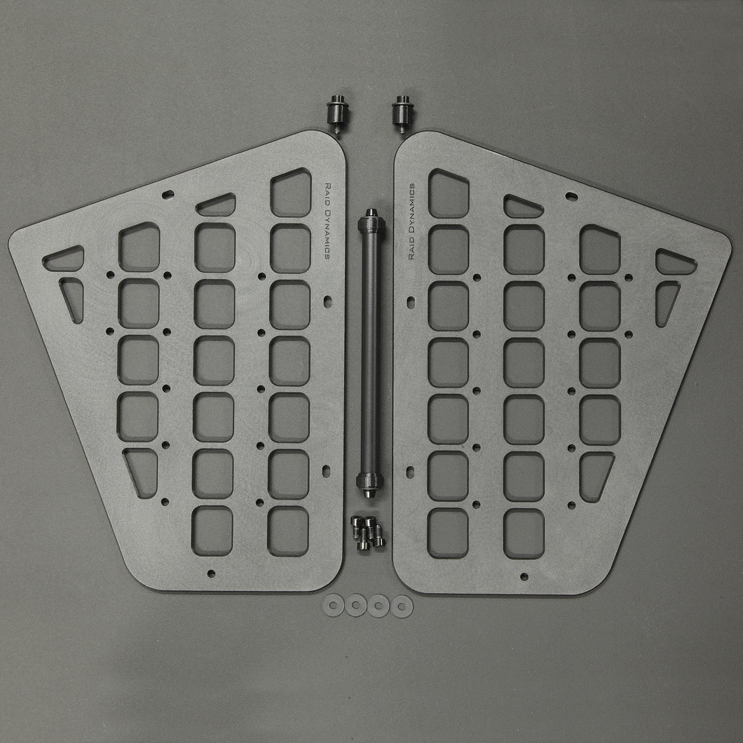 RAID RCP3 S2-X pannier MOLLE load-out with Mounting Hardware for Super73 S2