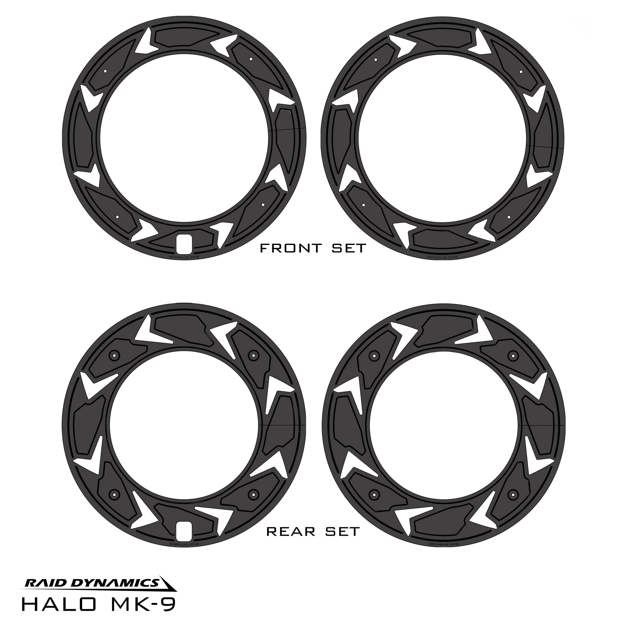 RAID HALO Wheel Covers for Super73 R/RX/S2/ZX/Adventure series